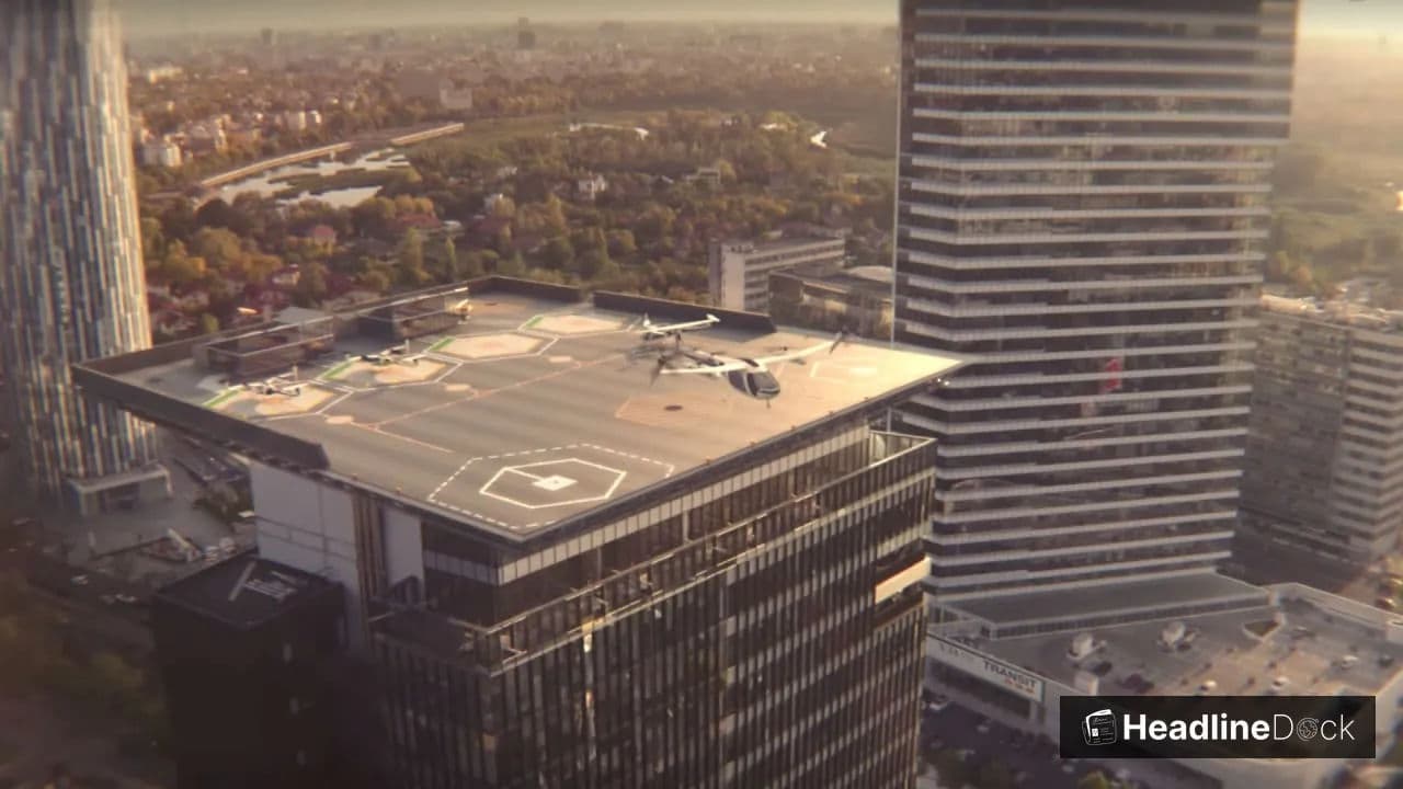 Uber Air Taxi Set to Break City Traffic with 320km/h Speed