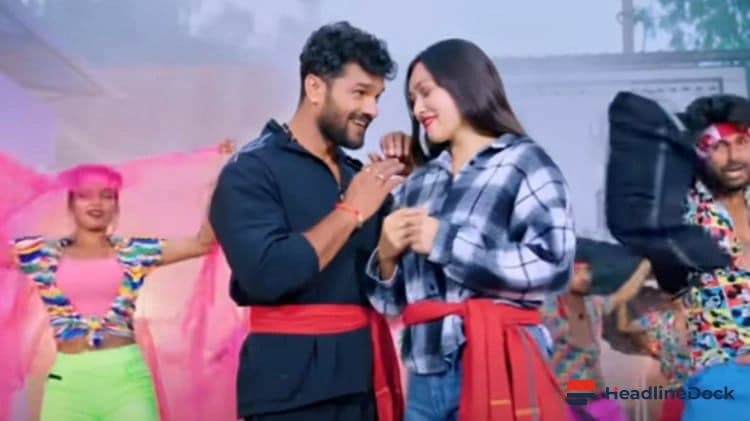 Jhar Li Ae Raja Ji: Khesari Lal Yadav and Sapna Chauhan's Sizzling Romance Takes Bhojpuri Music By Storm