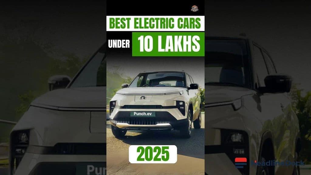 Top Budget Electric Cars in India Under ₹10 Lakh