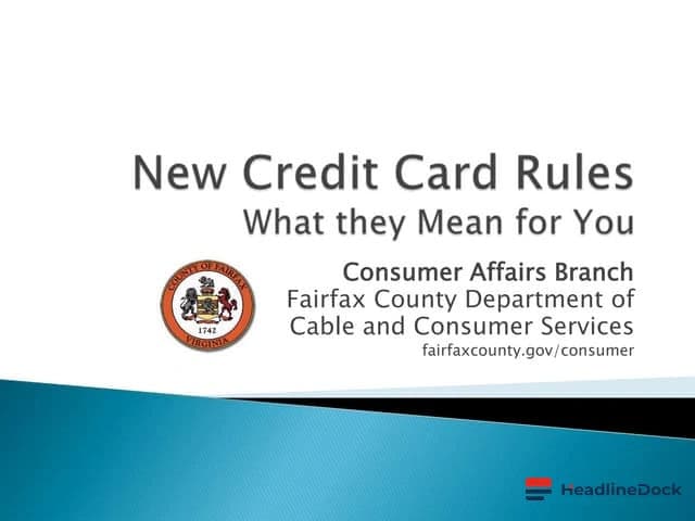 Credit Card and Tax Rules Changing: What You Need to Know
