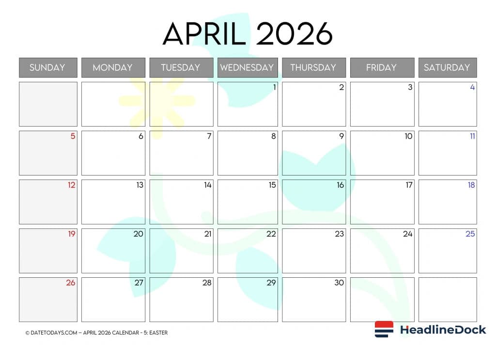 April 2026 School Holidays - Complete List Is Here