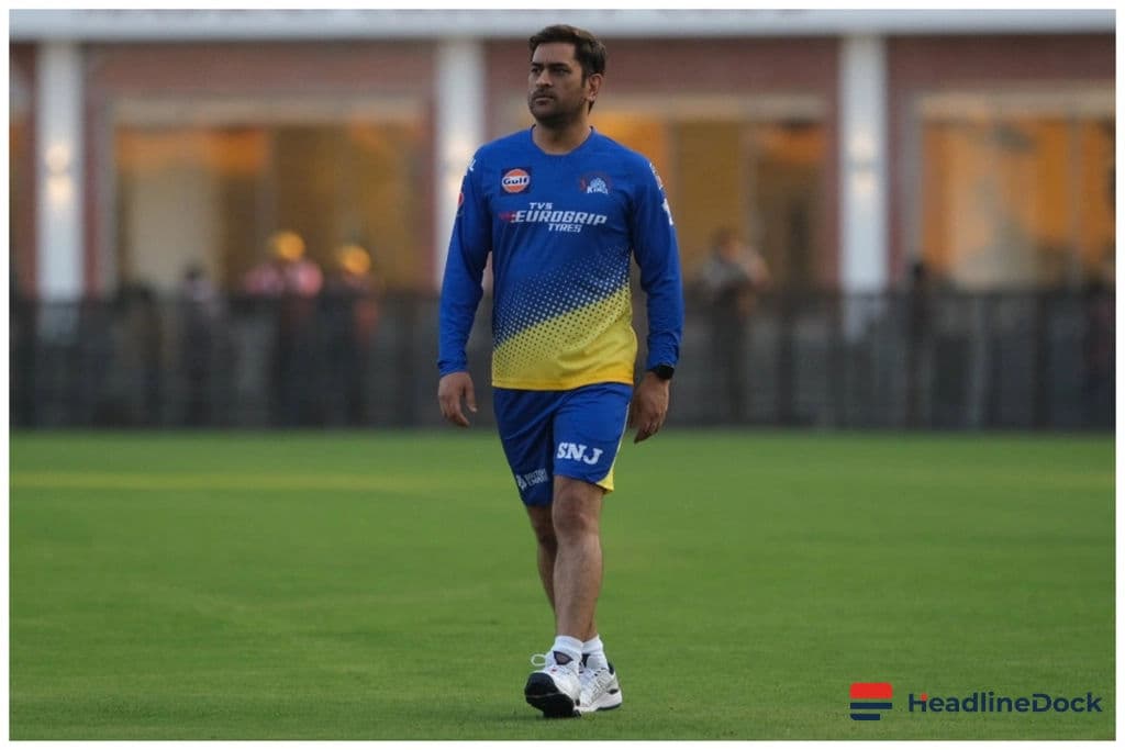 CSK Struggles as Dhoni Injures Calf, Faces Major Loss in First Four Matches of IPL