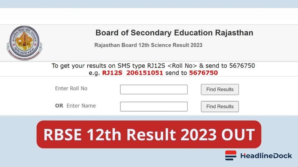 RBSE Class 12 Result 2026: Release Date and Easy Ways to Check Scores