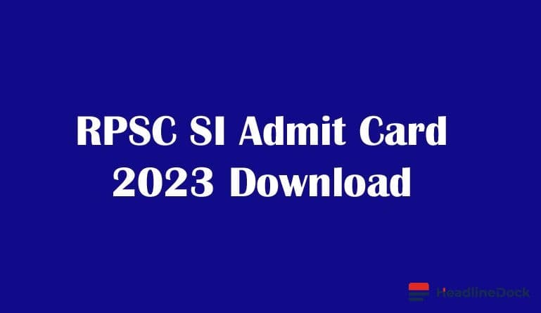 Rajasthan Police SI Answer Key for April Exam Released