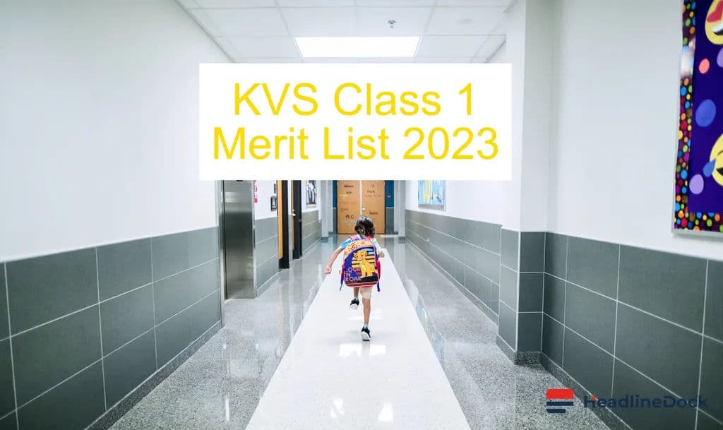 KVS Class 1 Admissions: First Merit List Arrives Soon