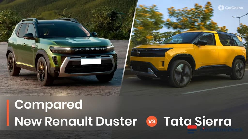 Tata Sierra vs Renault Duster: A Fuel Efficiency Showdown in India