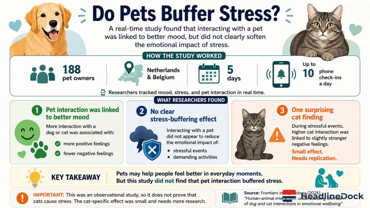 Should You Pet Your Cat When Stressed? A New Study Weighs In