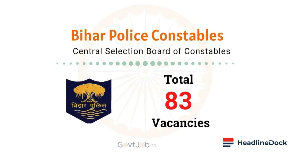 Special Trains Announced for Bihar Police Constable Exam 2026 on June 24