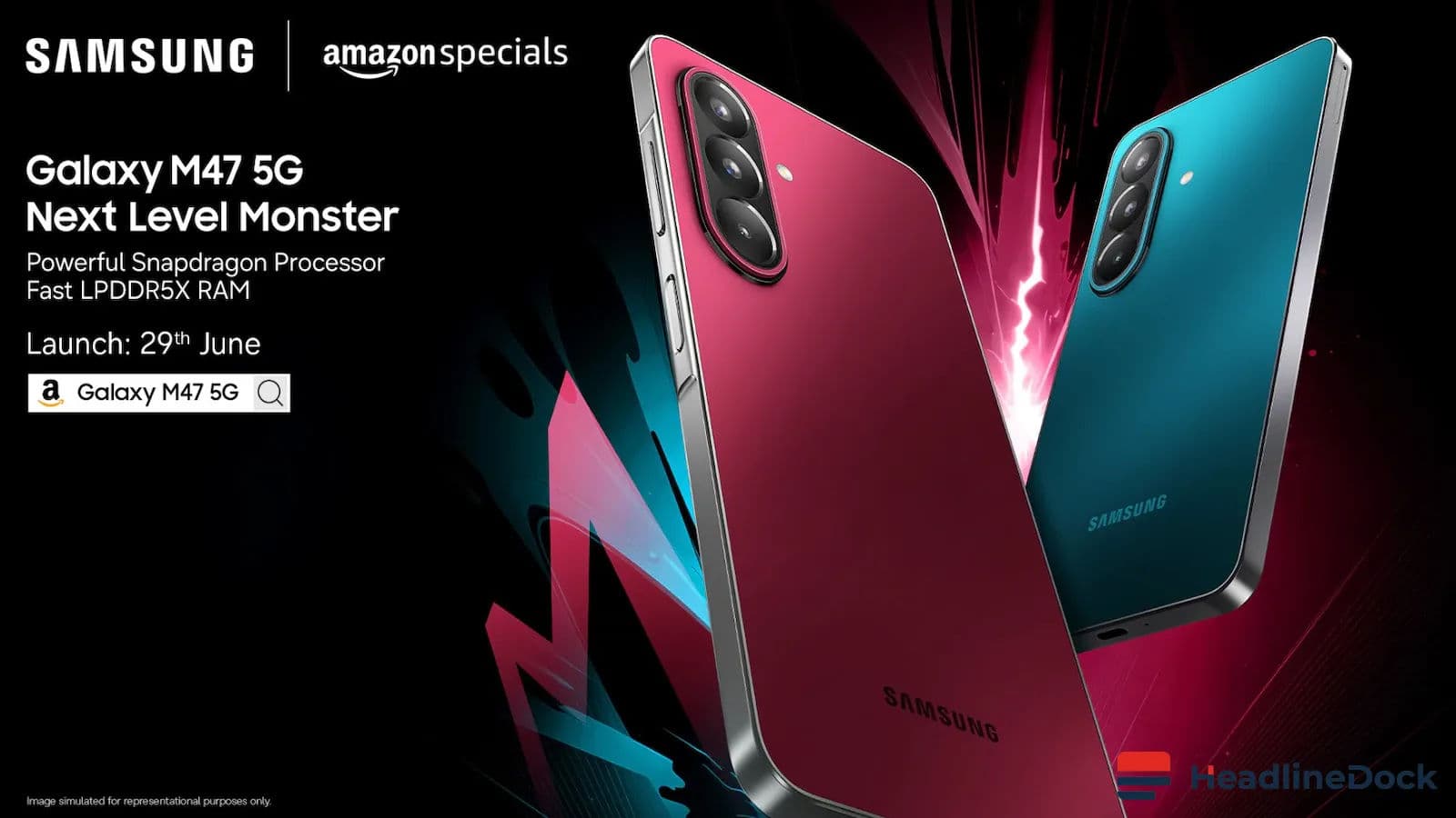Samsung Galaxy M47 5G India Launch Confirmed for June 29 with Powerful Specs