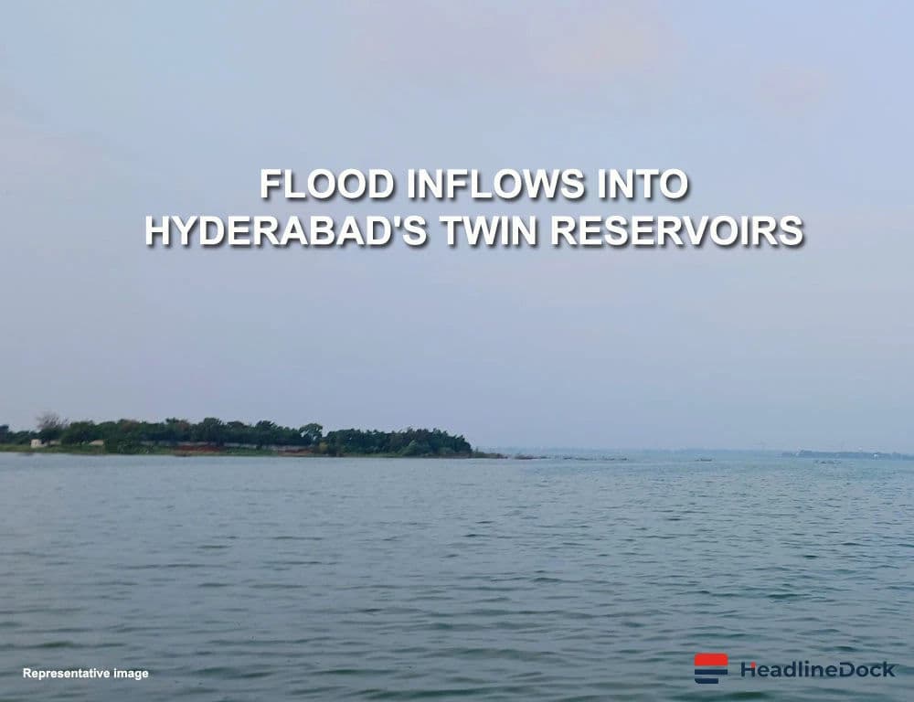 Himayatsagar Reservoir Alert Issued As Water Inflows Rise Due To Rainfall