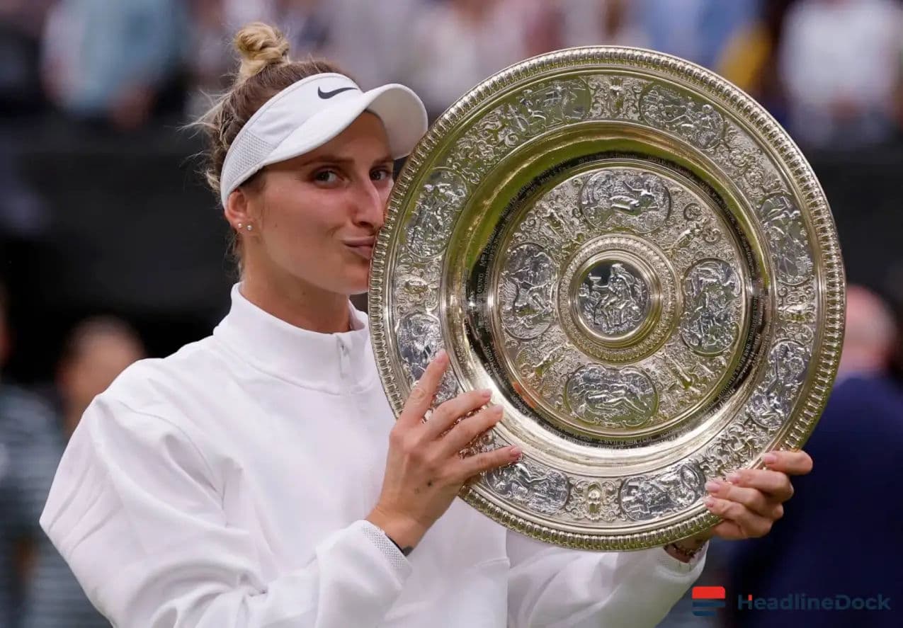 Wimbledon Champion Marketa Vondrousova Receives Four-Year Doping Ban for Test Refusal