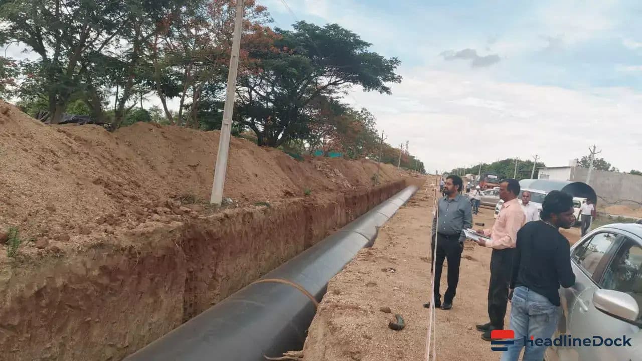 Godavari Drinking Water Project Phase-II & III To Be Completed By September 2027