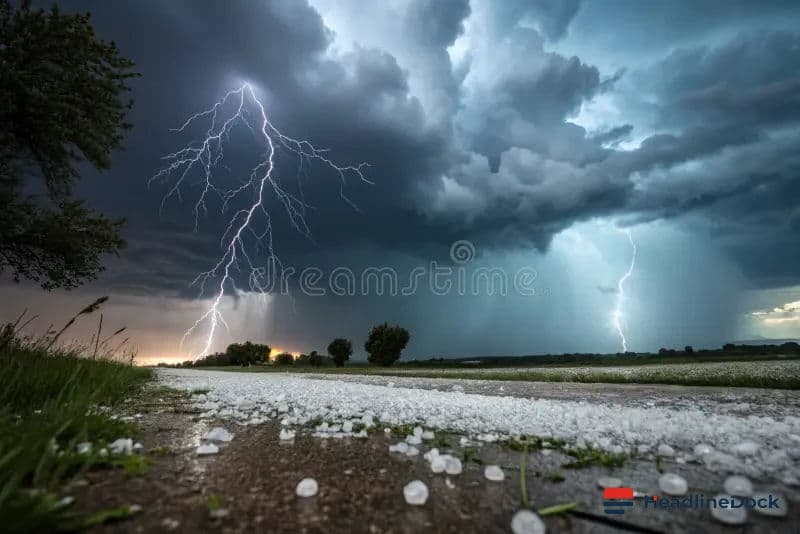 Weather Update Today: Heavy Rain and Thunderstorm Alerts Issued for 8 States