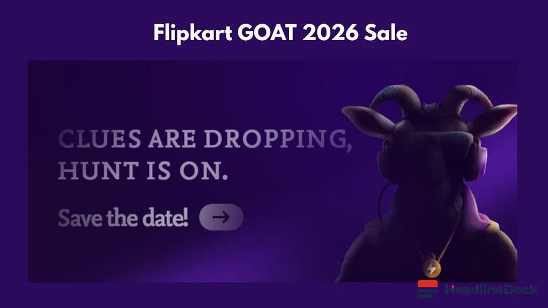 Flipkart GOAT Sale 2026: Massive Discounts Launch July 4th Across Top Categories