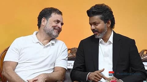 Rahul Gandhi Extends Birthday Wishes to Tamil Nadu CM C Joseph Vijay