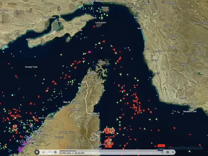 Strait of Hormuz Records High Commodity Carrier Traffic Amid Middle East Conflict