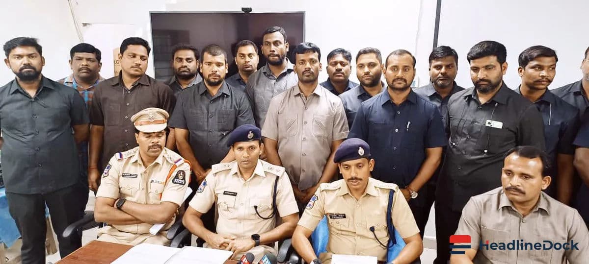 Hyderabad Task Force Foils Robbery Bid, Arresting Two Interstate Offenders