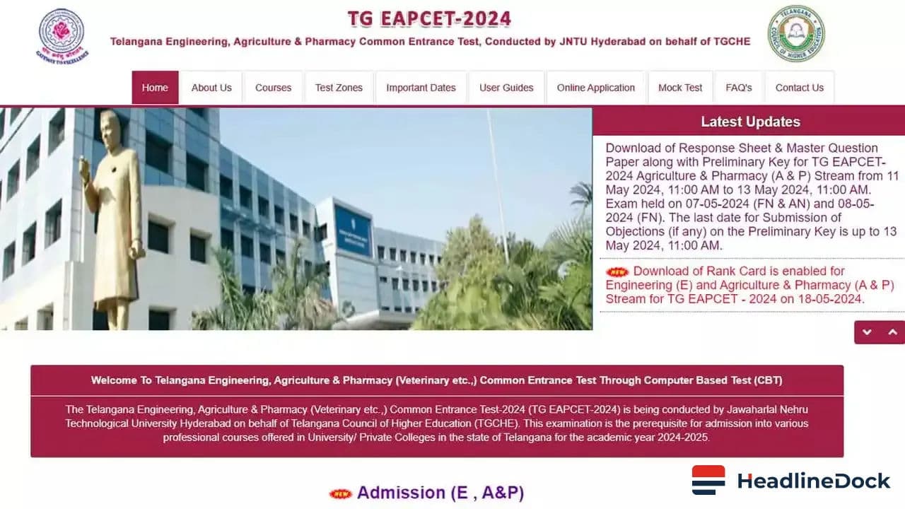 TG Eapcet Counselling: Over 14,000 Candidates Complete Certificate Verification on Day One
