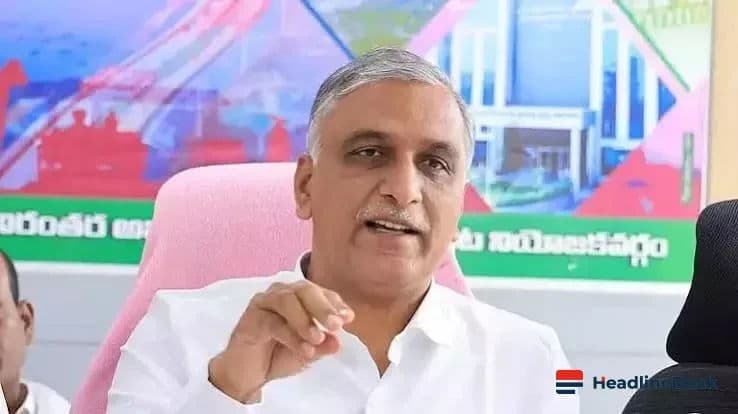 Harish Rao Accuses Telangana CM Revanth Reddy of Diverting Attention From Failures
