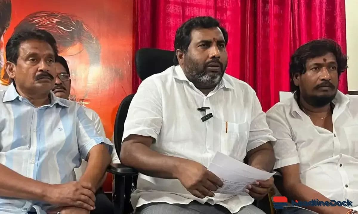 Do Not Link Criminals to Caste, Says Andhra Pradesh Corporation Chairman Sathibabu