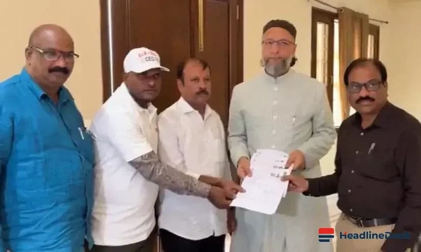 Asaduddin Owaisi Completes Voter Enumeration, Urges Reforms for Electoral Process Accessibility