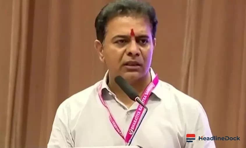 K.T. Rama Rao Alleges Massive Destruction Amid Musi River Project Controversy