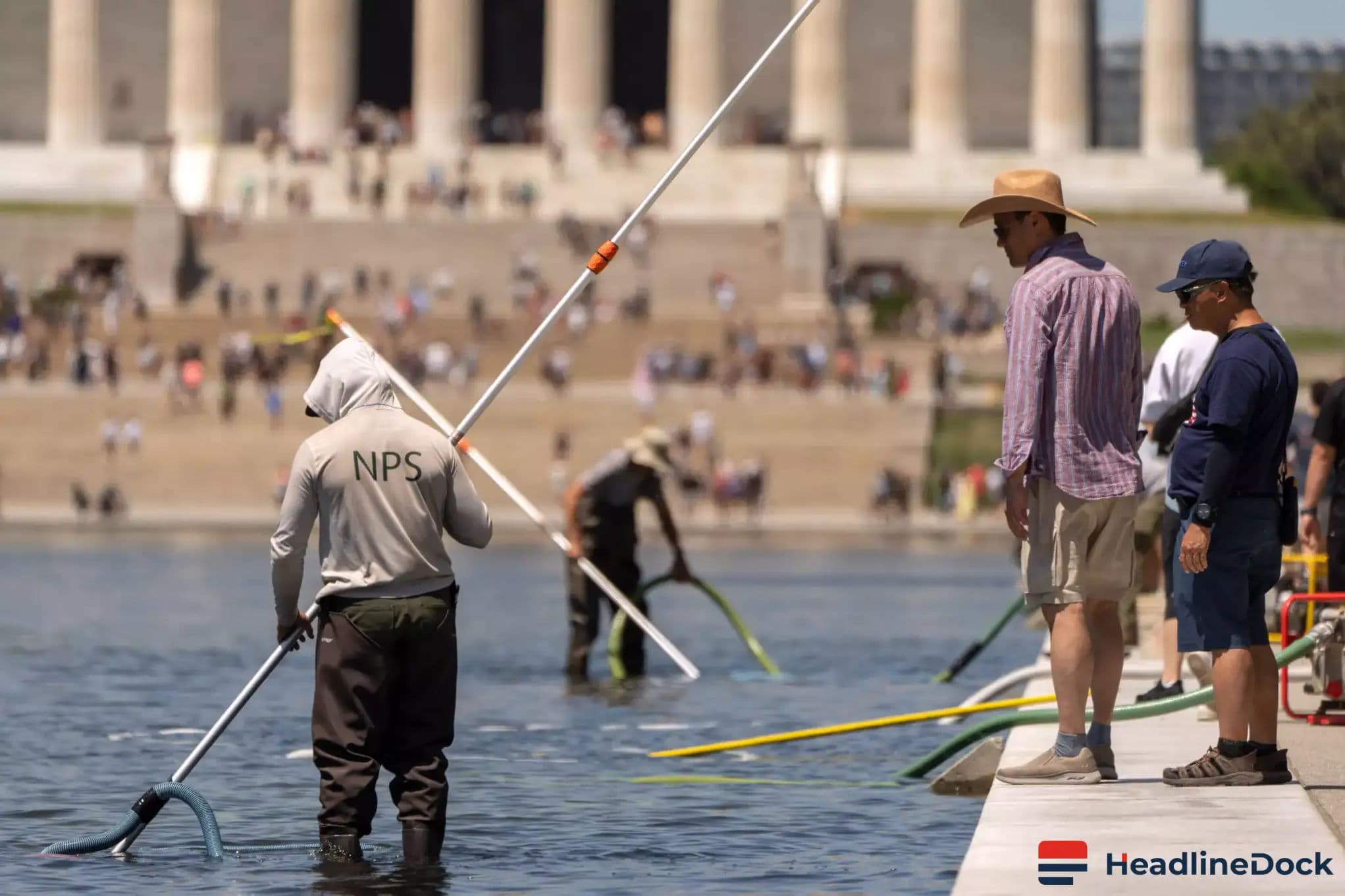 Trump Orders Immediate Repairs Following Washington Reflecting Pool Renovation Failure