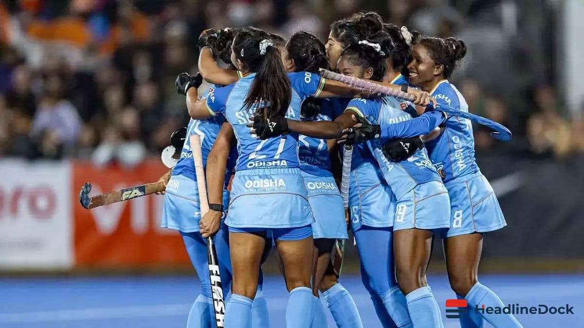 India Claims FIH Hockey Women's Nations Cup Title With Victory Over New Zealand