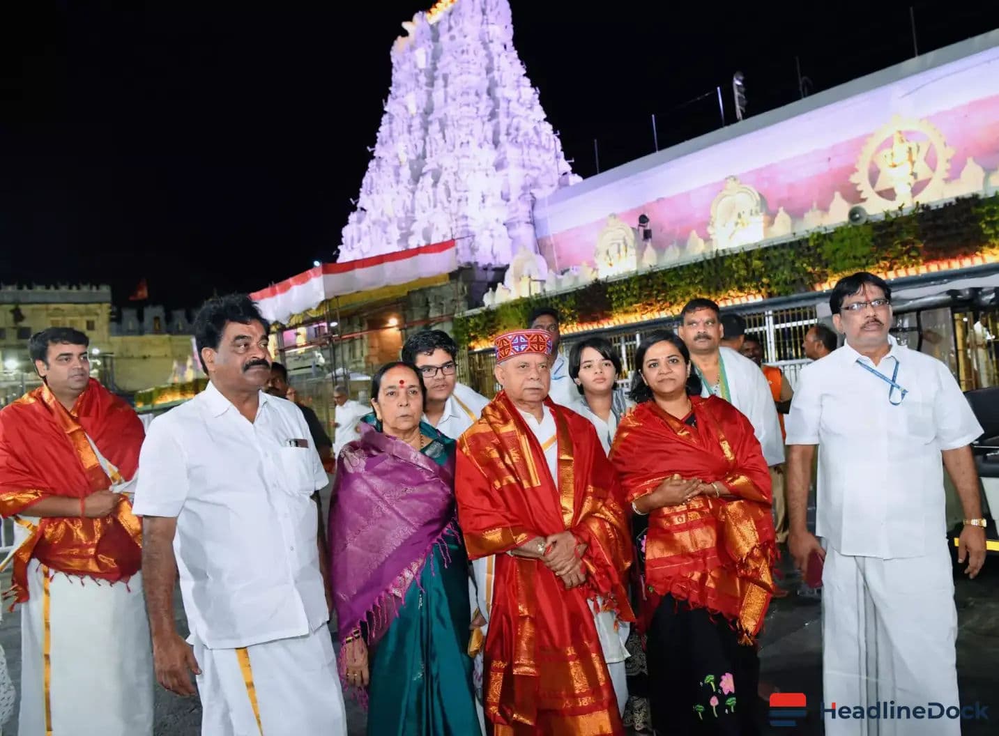 Telangana Governor Shiv Pratap Shukla Offers Prayers at Sacred Tirumala Shrine