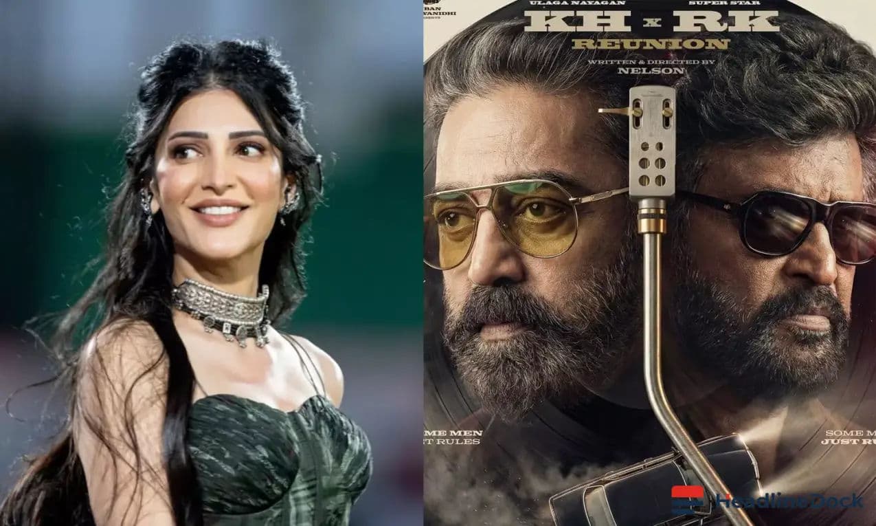 Shruti Haasan Addresses KHxRK Rumors and Praises Cinema Legends Kamal and Rajinikanth