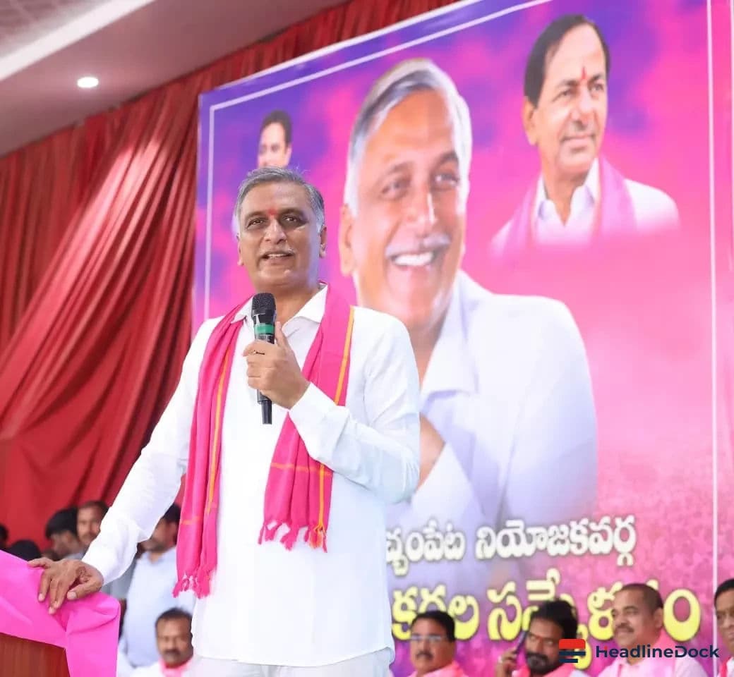Harish Rao Slams Revanth Reddy Over Alleged Neglect of Telangana Farmers