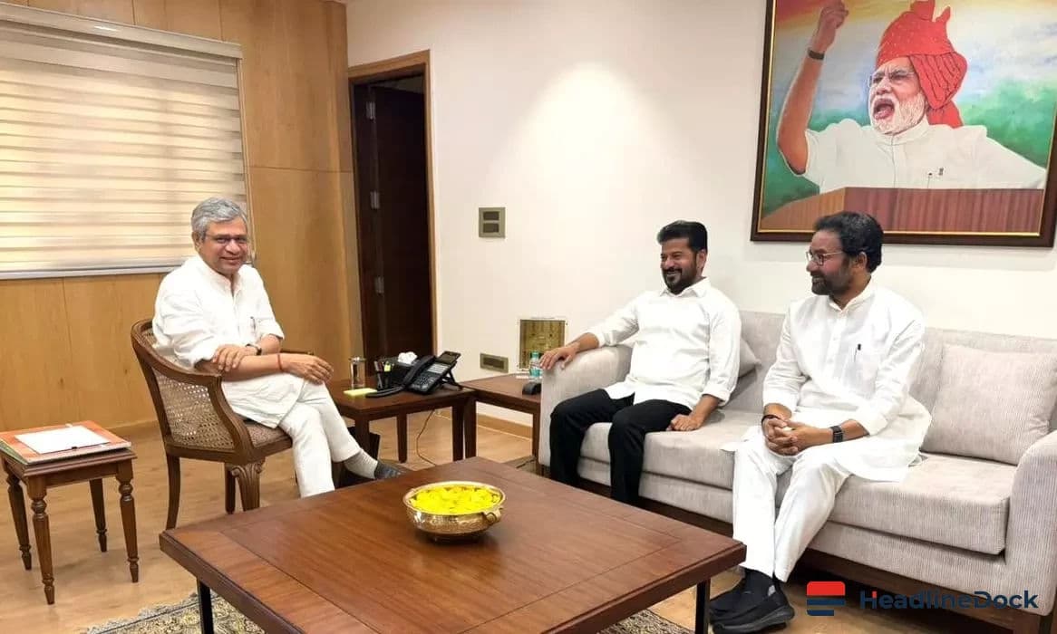 Telangana and Centre Hold Talks to Resolve Hyderabad Metro Rail Funding Issues