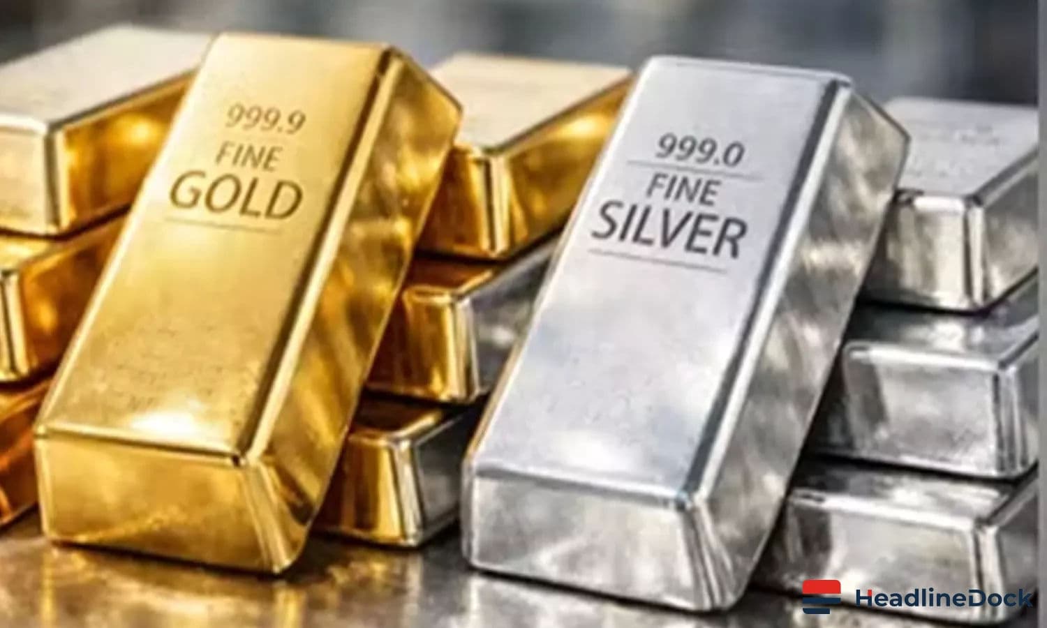 Gold Prices Decline As Silver Futures Gain Momentum in Domestic Trade