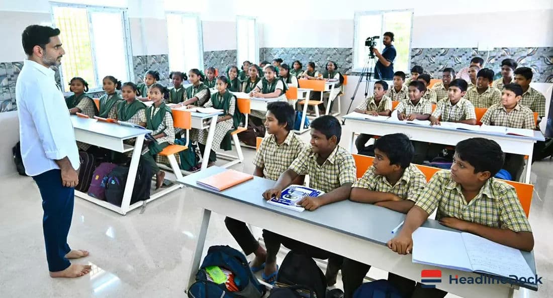 N. Lokesh Aims to Make AP Education System a National Role Model
