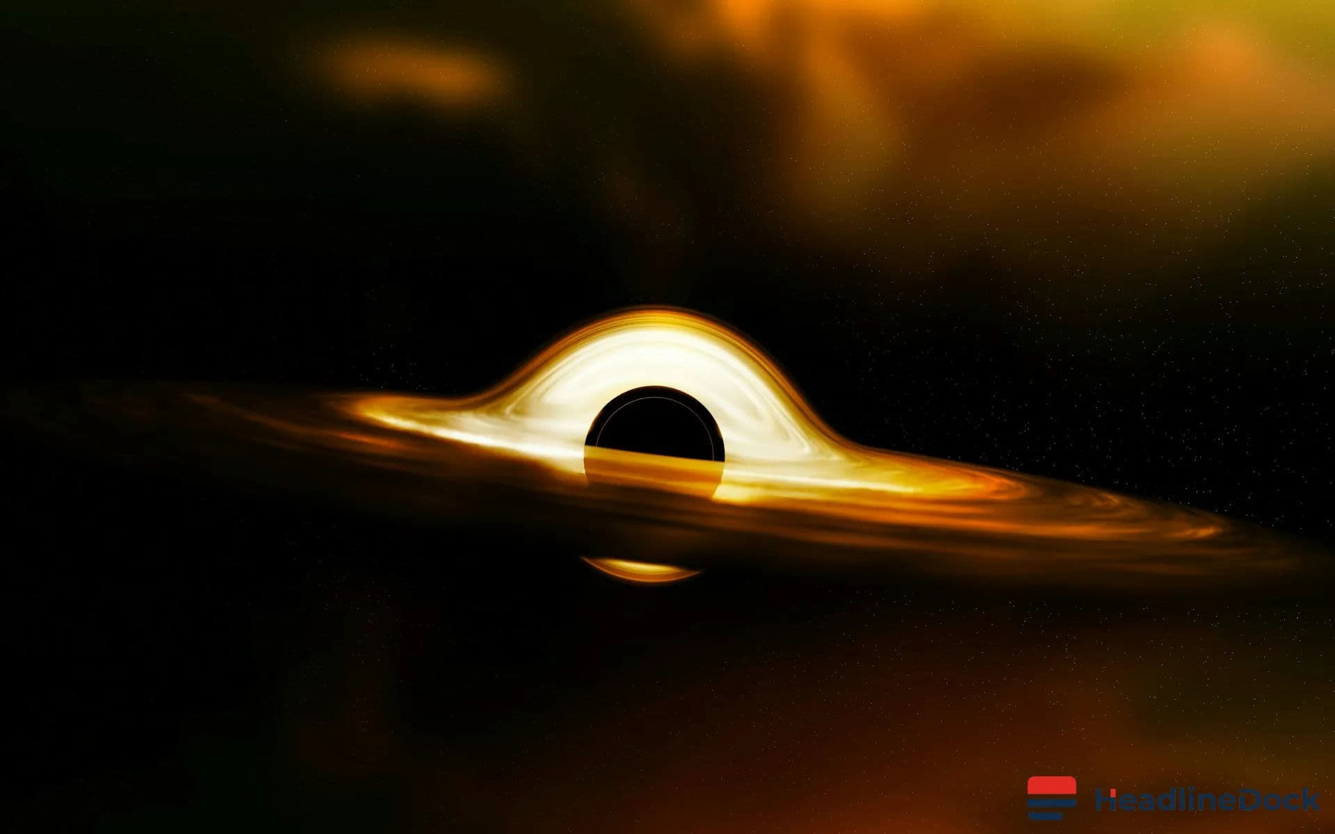 Direct Wave from Colliding Black Holes Reveals Signature of Spacetime Whirlpool