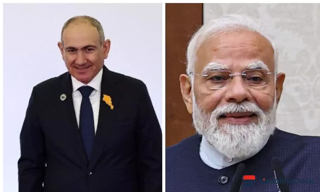 PM Modi Thanks Armenia PM for Facilitating Indian Evacuation from Iran