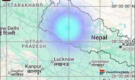 3.8 Magnitude Earthquake Hits Nepal as Global Seismic Activity Is Reported