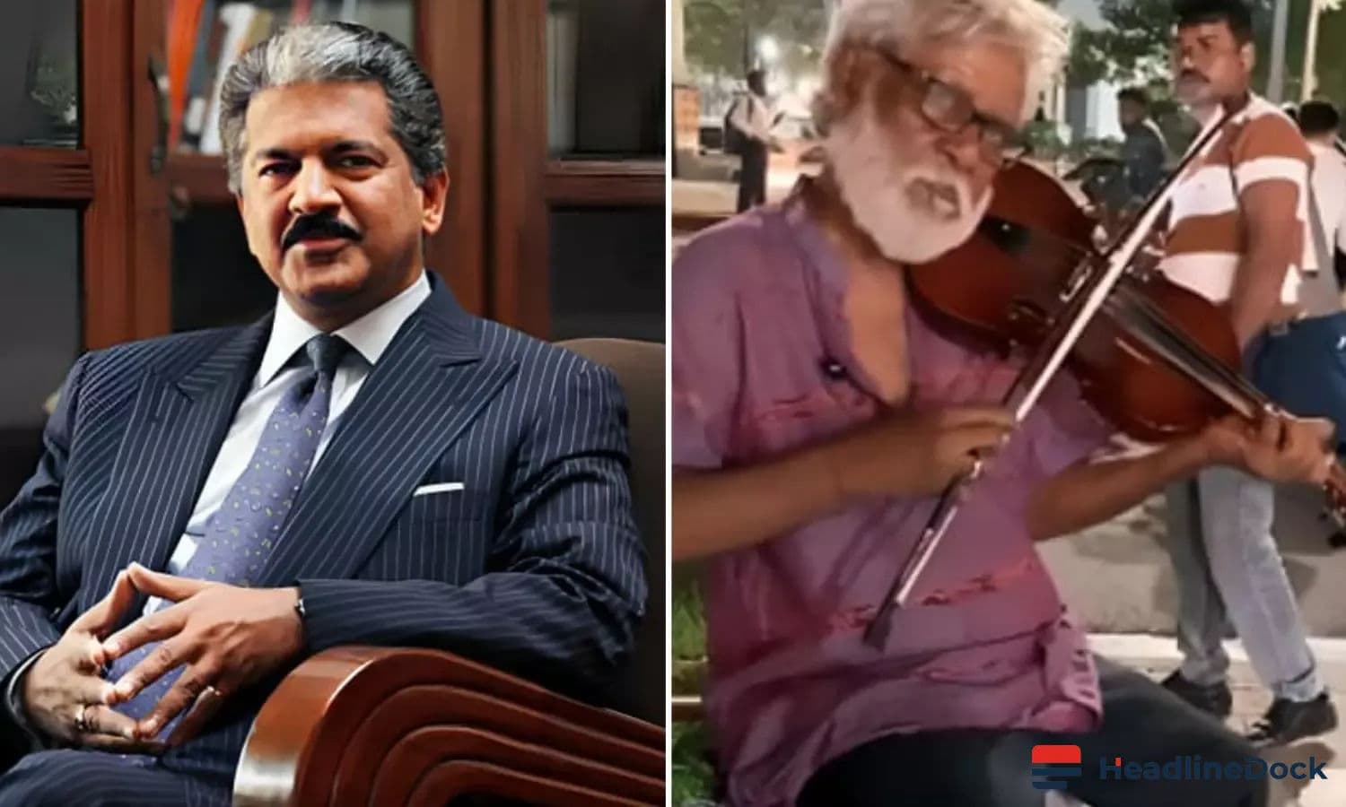 Anand Mahindra Steps In to Help 80-Year-Old Kolkata Violinist After Viral Video