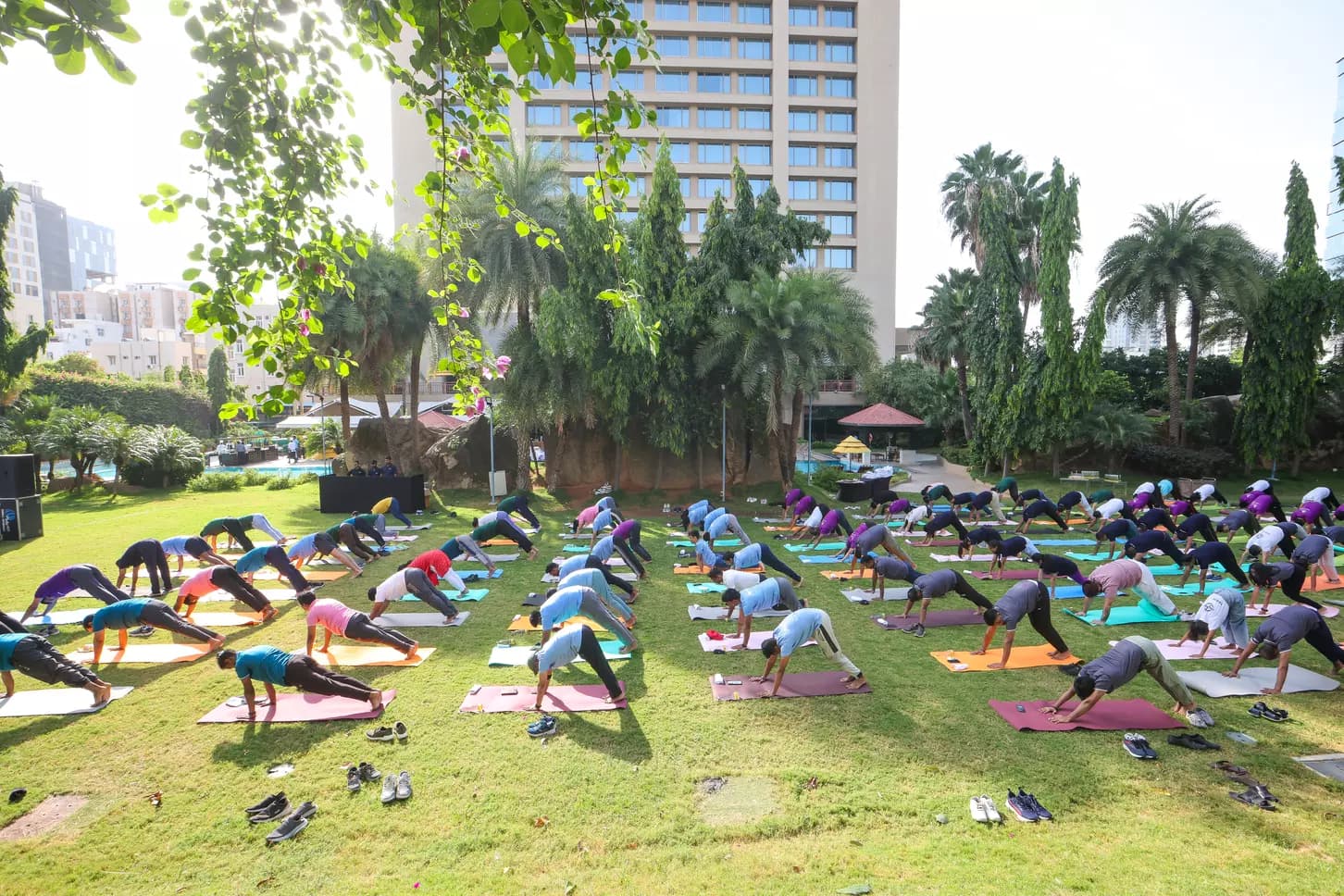 Jerusalem Hosts Early Yoga Sessions Ahead of International Day of Yoga