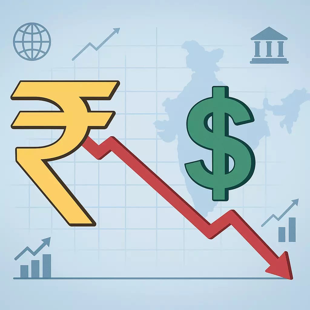 Indian Rupee Strengthens 40 Paise As Crude Oil Prices Decline Globally
