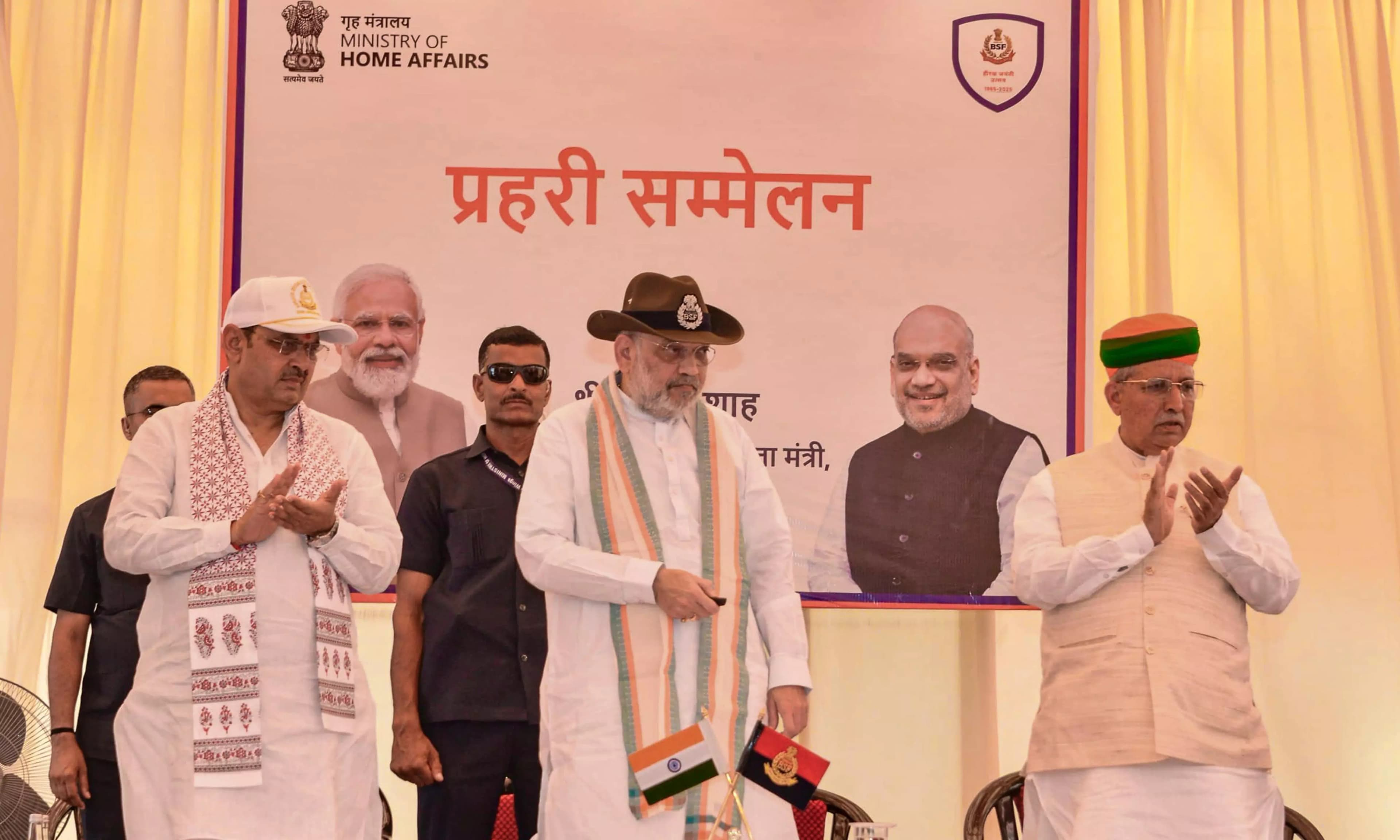 Union Minister Amit Shah Praises Women's Role in Border Security