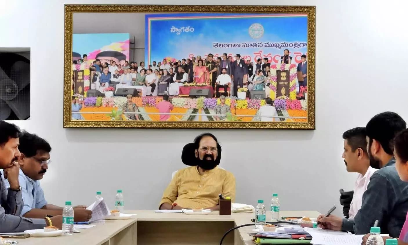 Telangana on Course to Surpass Rabi Procurement Record: Minister Uttam