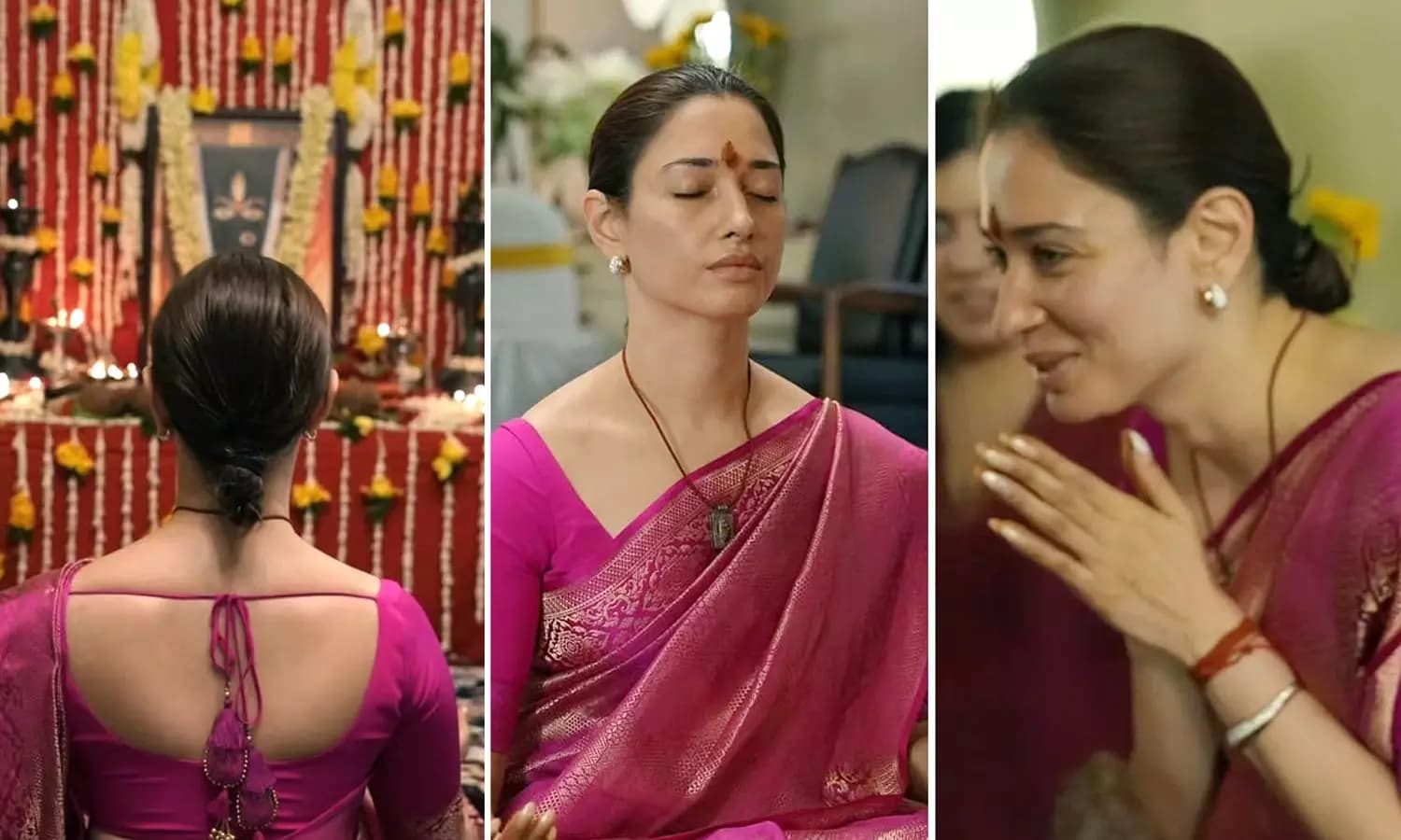 Tamannaah Bhatia Reflects on Spiritual Transformation After Hosting Linga Bhairavi Devi Puja