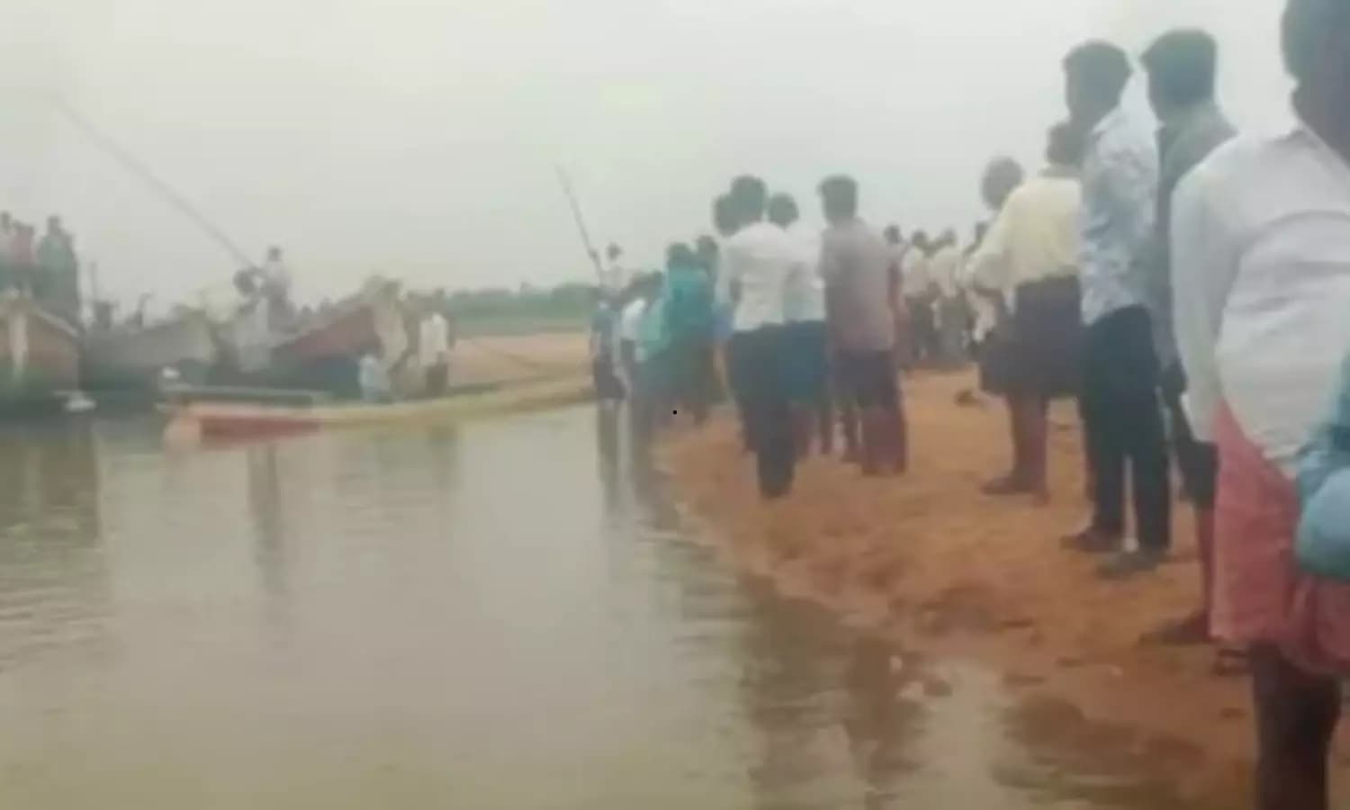 Tragic Boat Capsize Incident in Palnadu Leaves Three Children Dead and One Missing