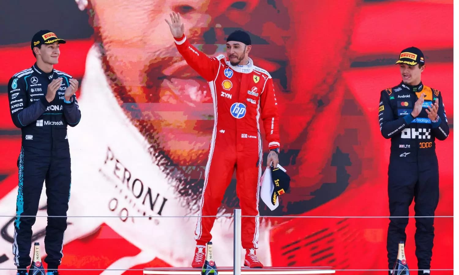 Lewis Hamilton Claims Maiden Victory With Ferrari at Barcelona-Catalunya F1 GP