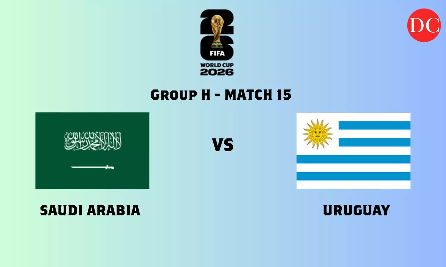 FIFA World Cup 2026: Uruguay Faces Saudi Arabia at Hard Rock Stadium