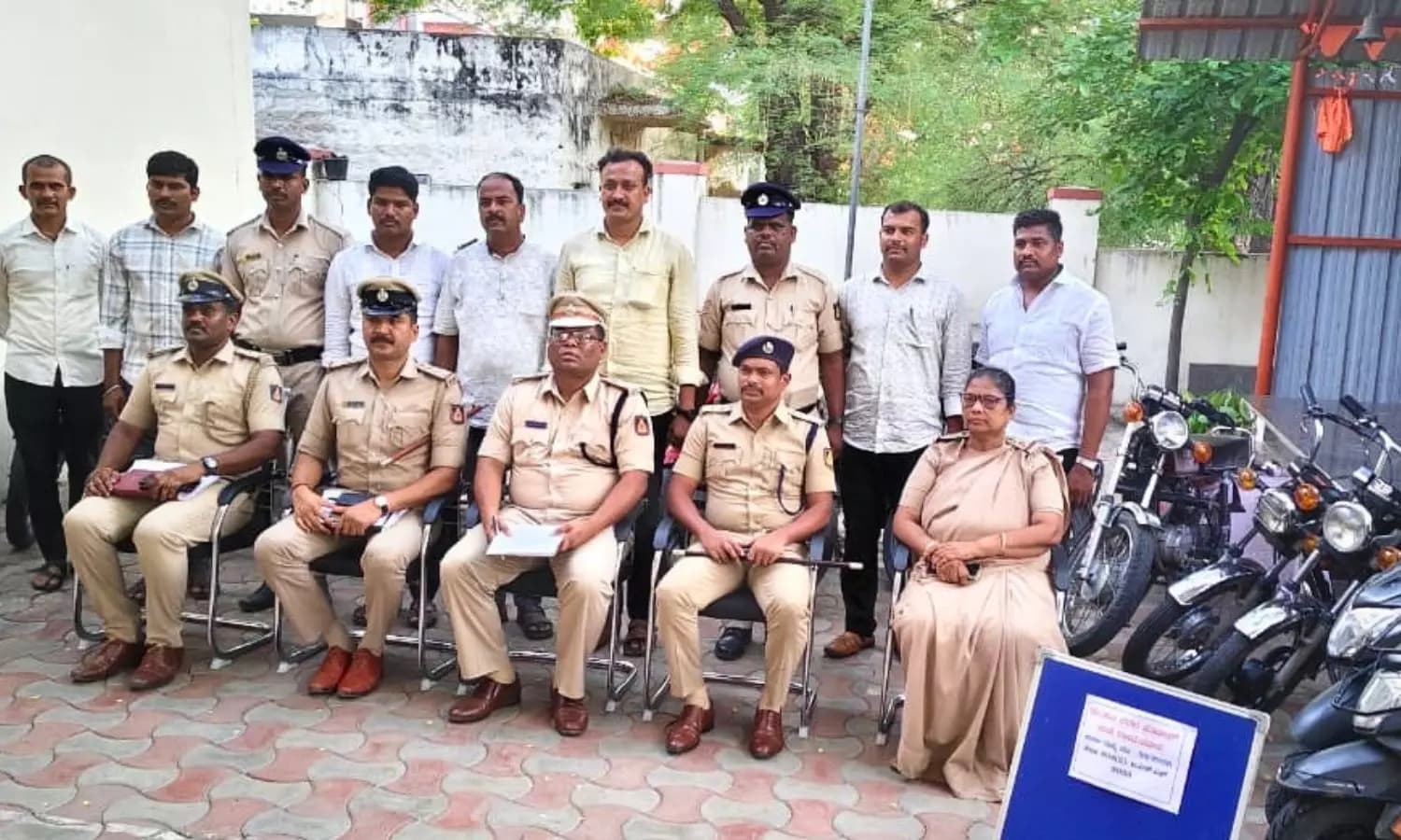 Raichur Police Arrest Three and Recover 15 Stolen Bikes Worth Rs 11.29 Lakh