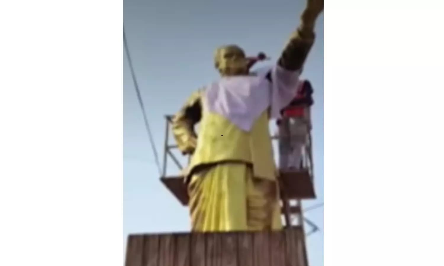 Lecturer Among Two Held for Burning NTR Statue in Nalgonda