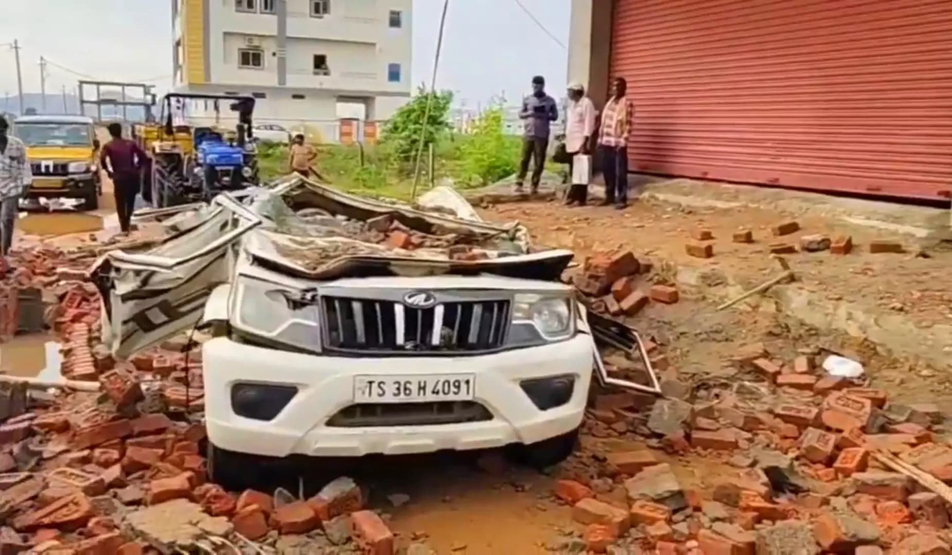 Tragic Wall Collapse Claims Two Lives in Mahabubnagar District