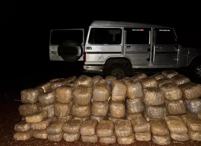 Telangana EAGLE Force Completes Daring 500 Kg Ganja Seizure Operation